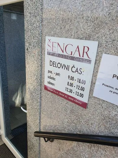 Čistilnica šengar